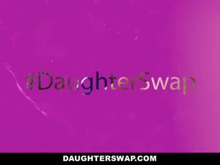 DaughterSwap - Goth honey Fucked by Older youths