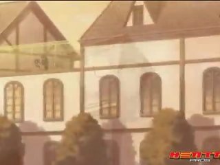 Hentai pros - skolotāja romantika 3, simpatiska anime tīņi strūkla un laktāta