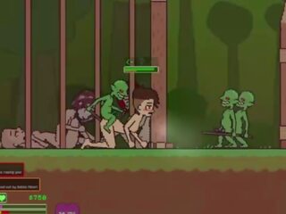 Captivity &vert; szakasz 3. &vert; meztelen női survivor fights neki út keresztül randy goblins de fails és jelentkeznek szar kemény nyelés liters a elélvezés &vert; hentai játék gameplay p3