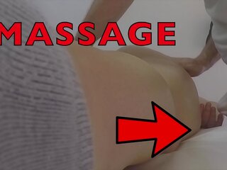 Massage Hidden Camera Records Fat Wife Groping Masseur's johnson