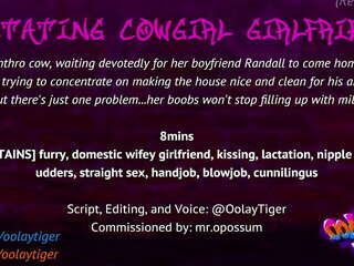 Lactating Cowgirl lover &vert; enticing Audio Play by Oolay-Tiger
