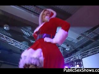 Mrs Santa Claus Stripper Having Nasty