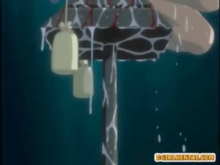 ボンデージ エロアニメ 取得 clamp 彼女の bounching ティッツ