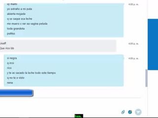 Putita caliente skype sola