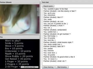 Hot to trot Swiss Ms Chatroulette Game