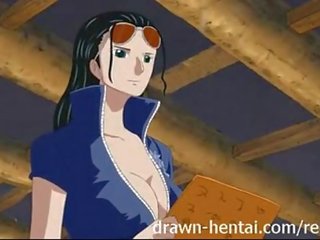 One Piece Hentai movie sex film with Nico Robin