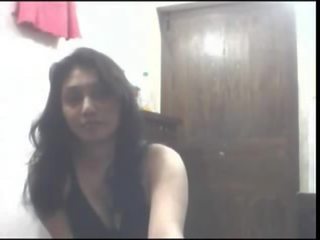 Bangla College young female hooot playing with boobs n rubbing her flirty pussy