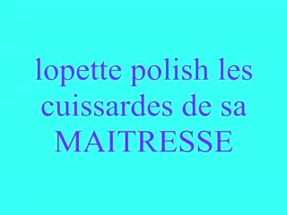 Lopette polonais les cuissardes de.