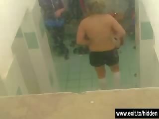 Splendid teen naked in locker room video