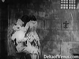 アンティーク フランス語 セックス クリップ 1920年代 - 牢獄 日