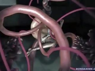 Raging 3d tentacles slo en elskling ekkel
