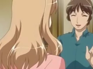 Gal komedie, romantikk anime video med usensurert stor pupper