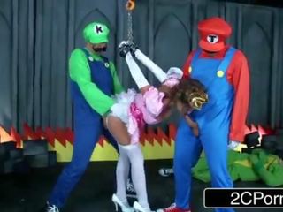 Jerk that joy stick: stupendous mario bros get busy with perizada brooklyn chase