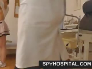 Spy Cam Set-up In Gyno Check-up Room