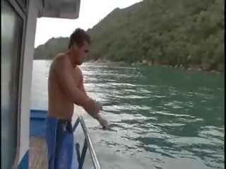 Brazilian Chick Fucking On The Boat