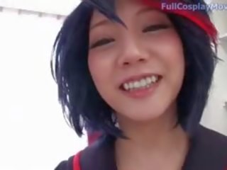 Ryuko matoi à partir de tuer la tuer cosplay porno pipe