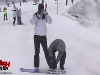 Mad snowboarding y sexual adventures