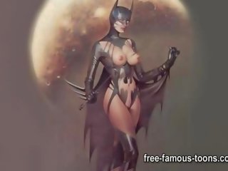มืด knight batman และ catwoman xxx ล้อเลียน