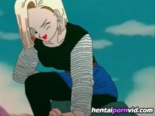 Dragon guľa z hentai_ android 18 a trunks