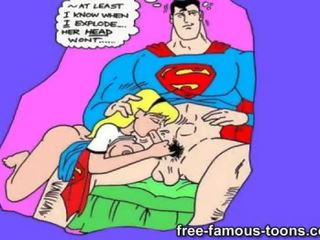Superman e supergirl orgias