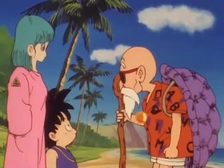 Bulma meets the medical man Roshi and movs her pussy