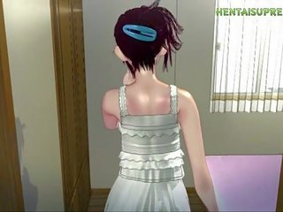 HentaiSupreme.COM - Hentai adolescent Barely Capable Taking That manhood in Pussy